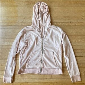 GUC John Galt Brandy Melville light pink hoodie